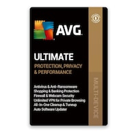 Picture of AVG Ultimate Software for 10 Device, 1 Year Validity with Digital Delivery Only