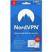 Picture of NordVPN Standard VPN Cybersecurity Software for 6 Devices, 1 Year Validity