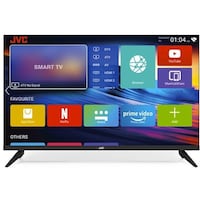 JVC HD Edgeless Smart TV with Dolby Audio, 32inch, Black