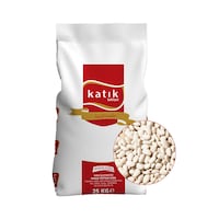 Katik Premium Quality White Beans, 10mm, 25 Kg