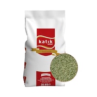 Katik Premium Quality Round Green Lentils, 25 Kg