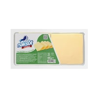 Naksut Half Fat Sliced Processed Cheese, 600g - Carton of 12