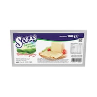 Sofas Full Fat Processed Cheese, 1000g - Carton of 12
