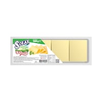 Sofas Half Fat Sliced Processed Cheese, 1000g - Carton of 12