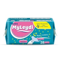 My Leydi Family Pack Night Hygienic Pads, 28 Pcs - Carton of 16