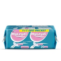 My Leydi̇ Eco Pack Normal Hygienic Pads, 20 Pcs - Carton of 16