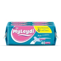 My Leydi Family Pack Normal Hygienic Pads, 40 Pcs - Carton of 16