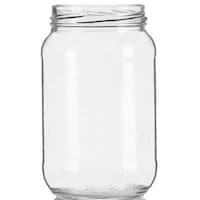 Kandil Glass Cylinder Jar, 370 ml