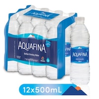 Picture of Aquafina Water Pet Bottle, 500ml, Pack Of 12Pcs