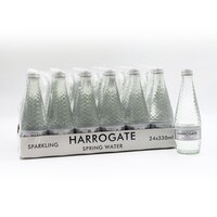 Picture of Harrogate Sparkling Water Glass Bottle, 330ml, Pack of 24Pcs