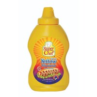 Picture of Super Chef Yellow Mustard, 225g, Carton of 12