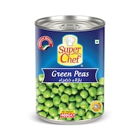 Super Chef Green Peas, 400g