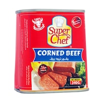 Super Chef Corned Beef, 40g, Carton of 24