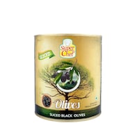 Picture of Super Chef Black Sliced Olives, 3kg, Carton of 6