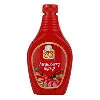 Picture of Super Chef Strawberry Syrup, 624g, Carton of 12