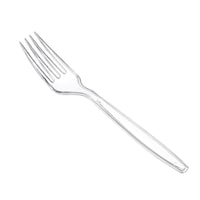 Super Touch Plastic Fork, Clear, 50 Pcs - Carton of 40