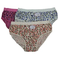 Picture of Dhabeena Printed Hipsters Panties, DAK-6012B - Pack of 3