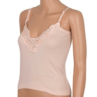 Picture of Dhabeena V Neck Camisole with Spaghetti Straps, DC-1077