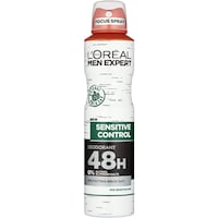 L'Oreal Men Expert Sensitive Control Deodorant, 250ml