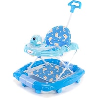 Foldable Multi-functional Baby Walker, 6220SYT, Blue