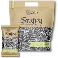 Picture of Koch Stripy Roasted Black Sunflower Seeds, 100g - Carton of 72