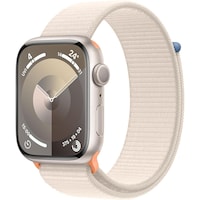 Apple Watch Series 9  GPS With Starlight Aluminum Case &  Sport Loop,  41mm
