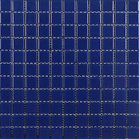 Picture of Moscycle Crystal Glass Swimming Pool Mosaic Tiles, 131313, Dark Blue - Carton of 22 (2sqm)