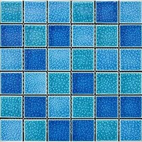 Picture of Moscycle Ceramic Swimming Pool Mosaic Tiles, 650851, Blue - Carton of 22 (2sqm)