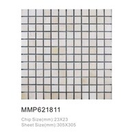 Picture of Marble Mosaic Tiles, MMP621811 - Carton of 18 (1.58sqm)
