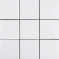 Picture of Moscycle Ceramic Swimming Pool Mosaic Tiles, 690560, White - Carton of 22 (1.62sqm)