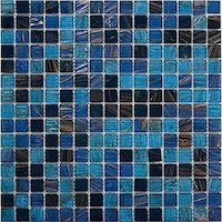 Picture of Moscycle Glass Swimming Pool Mosaic Tiles, 9SZ504, Blue - Carton of 20 (2.14sqm)