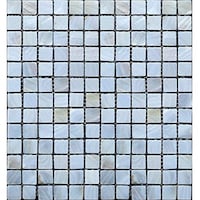 Picture of Moscycle Natural Mother of Pearl Mosaic Tiles, MBS622311, Light Blue - Carton of 20 (1.86sqm)