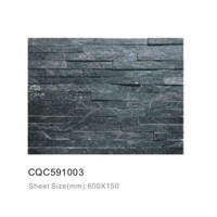 Picture of Cladding Stone Tiles, CQC591003, Dark Grey - Carton of 7 (0.63sqm)