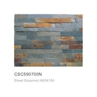 Cladding Stone Tiles, CSC590700N - Carton of 7 (0.72sqm)