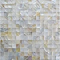 Picture of Moscycle Natural Mother of Pearl Cube Mosaic, MBS624384 - Carton of 20 (1.9sqm)