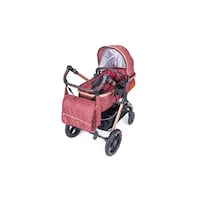 Picture of Belecoo One Fold to Half 2-In-1 Luxury Pram