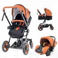 Belecoo 8 Luxury 4-In-1 Travel System