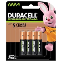 Picture of Duracel Rechargeable AAA 900mAh Batteries - Pack of 4