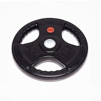 Harley Fitness Rubber Coated Olympic Weight Plate, 20kg