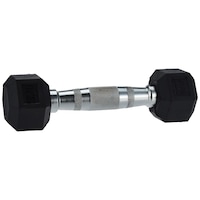 Picture of Body Sculpture Hexa Rubber Dumbell, 1kg