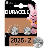 Picture of Duracell D2025 Procell Lithium Battery, 3V - Pack of 2