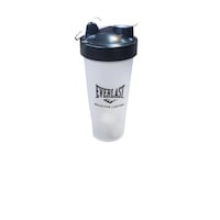Picture of Everlast Protein Shaker Bottle with Spring Mixer, 600ml, Black