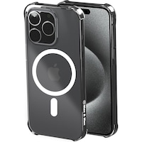 Max & Max Ultra Slim iPhone 15 Pro Magnetic Case, Transparent