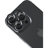 Picture of Max & Max Camera Lens Protectors for iPhone 15 Pro & Pro Max, Black Titanium