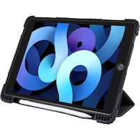 Max & Max iPad Rugged Cover Case with Stand, 10.2inch, Black
