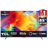 TCL 85inch 4K Ultra HD Smart TV with Dolby Vision & Atmos, 85P735 (2023)