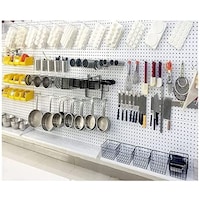 Picture of Dingo Metal Shelving Pegboard Hooks, Silver