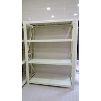 Picture of Dingo 4 Tier Storage Shelves Rack, 150x60x200cm, Beige