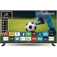 Picture of Skill Tech 43inch Smart Frameless 4K UHD LED TV, SK4340S4KFL, Black