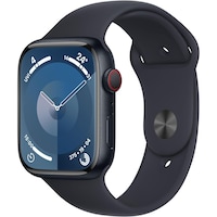 Apple Watch Series 9 (GPS) with Aluminium Case & Sport Band, 45mm, Midnight